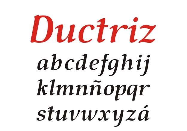 Ductriz_Cursiva